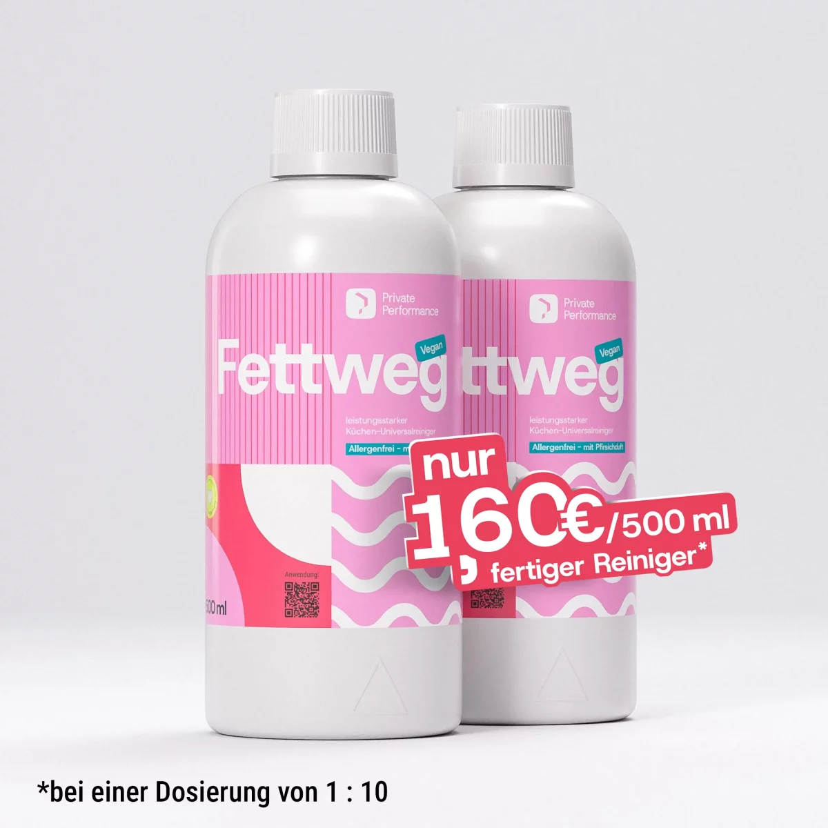 Fettweg Doppelpack (Küchenreiniger-Konzentrat)