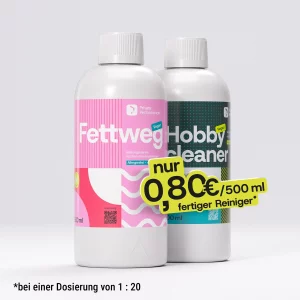Fettweg & Hobbycleaner Set (Fettlöser- & Allzweckreiniger-Konzentrate)