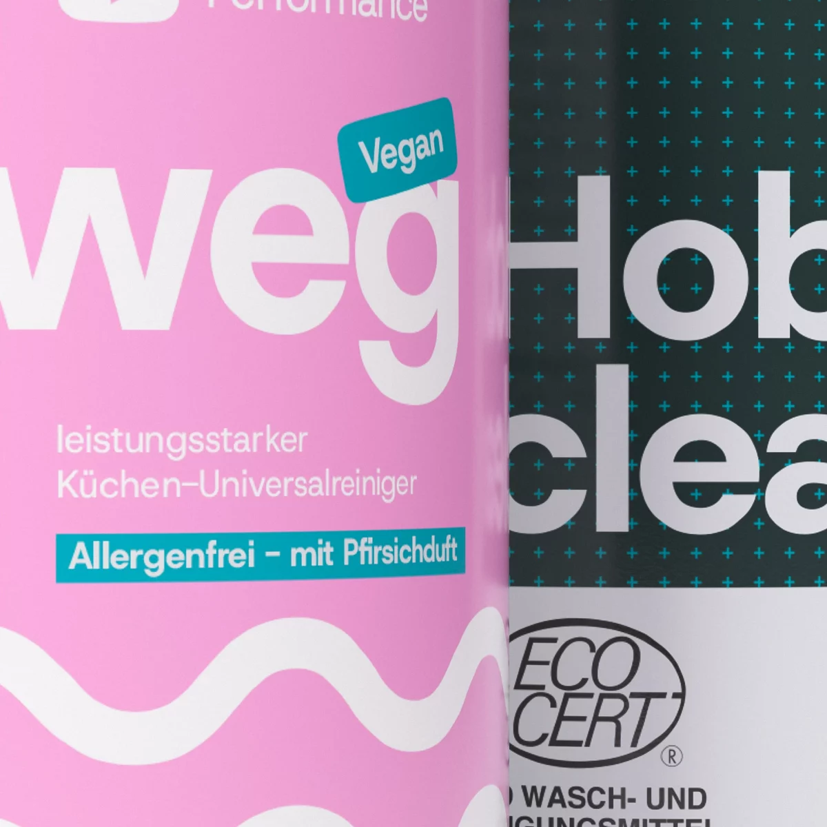 Detailansicht Fettweg und Hobbycleaner