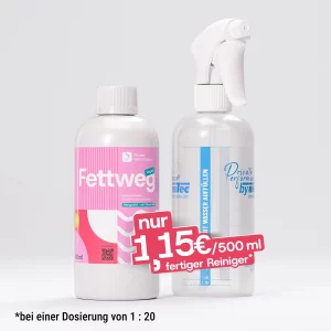Fettweg Set (Küchenreiniger-Konzentrat)