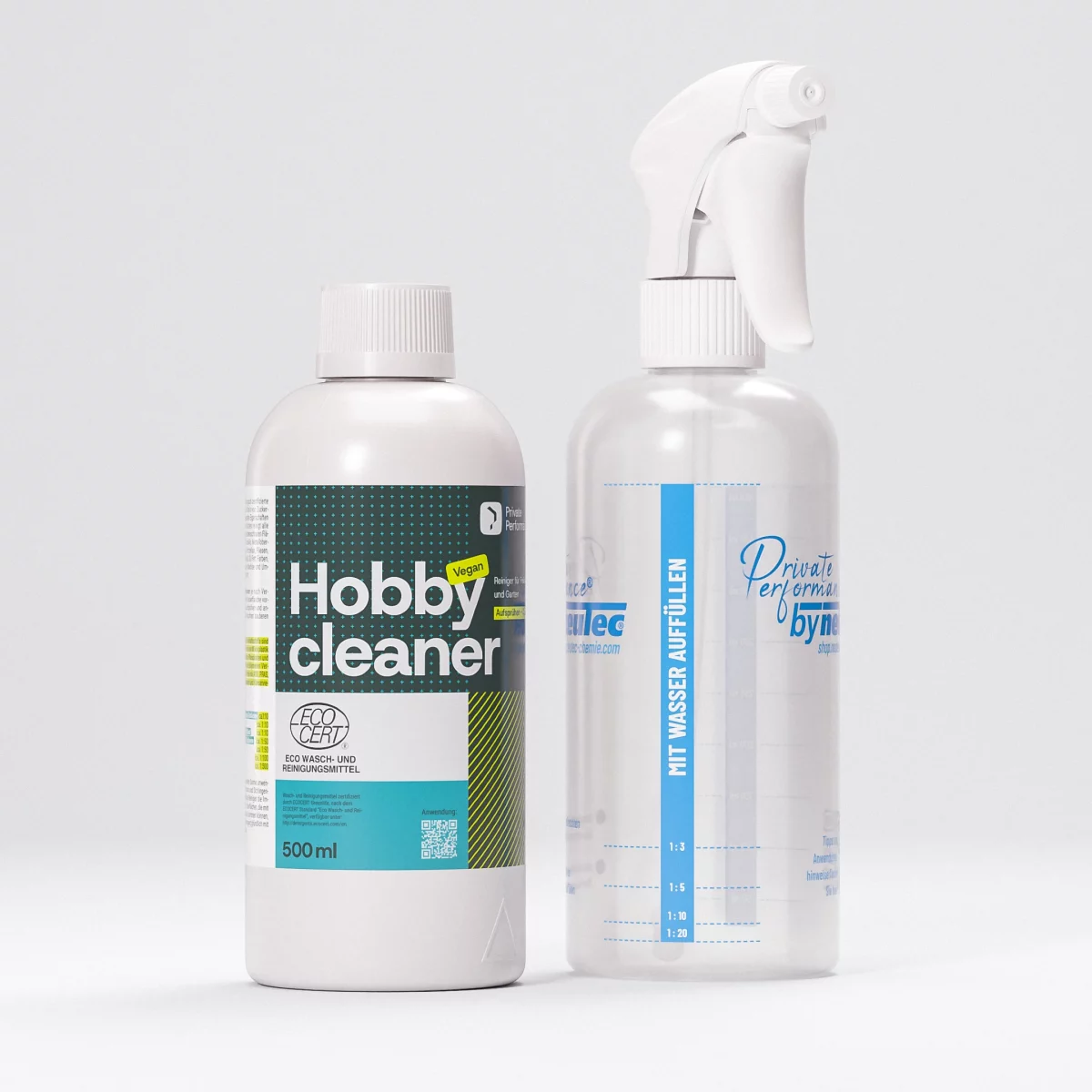 Hobbycleaner-Set 500 ml Hobbycleaner Flasche Dosierflasche Sprühkopf