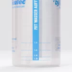 Dosierflasche Detail der Skala